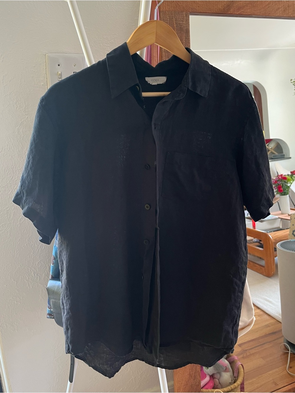 Ozma Short Sleeve Linen Shirt